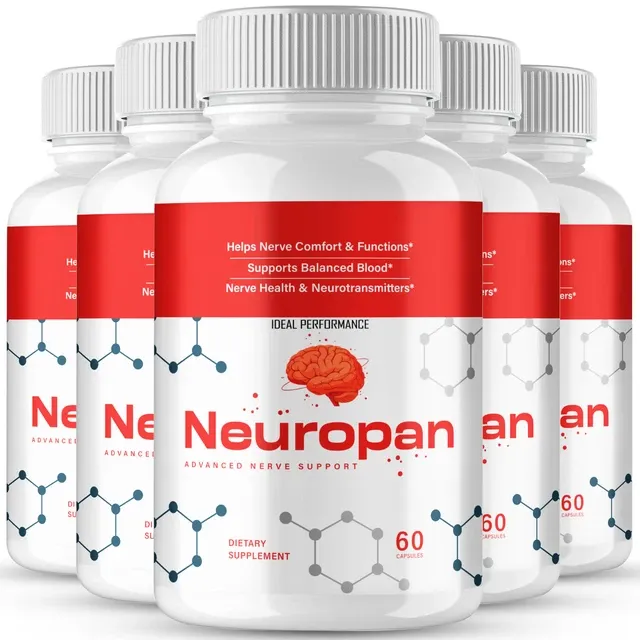 Six bottles of Neuropan with two free bonus guides